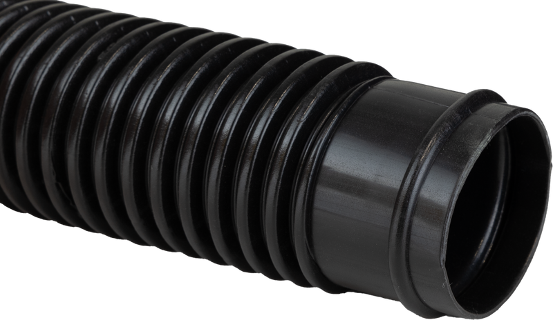 Zwembadslang 32 mm - 6 meter - Zwart