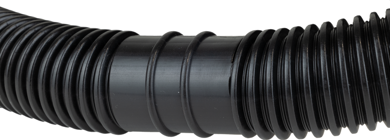 Zwembadslang 38 mm - 6 meter - Zwart