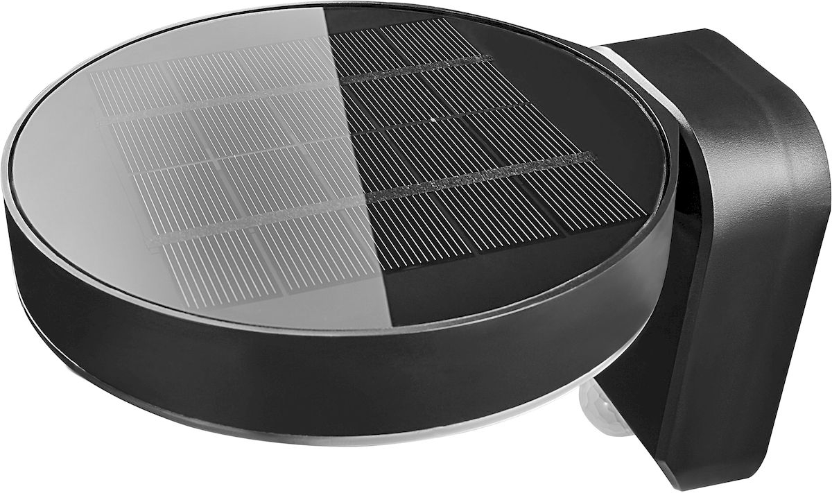 Nordlux Rica solar wandlamp - rond, bovenaanzicht