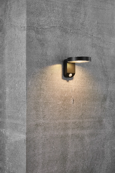 Nordlux Rica solar wandlamp - rond