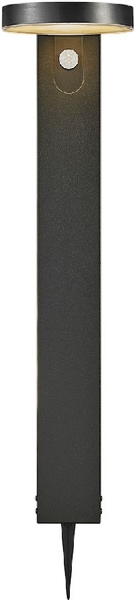 Nordlux Rica solar grondspies - rond, vooraanzicht