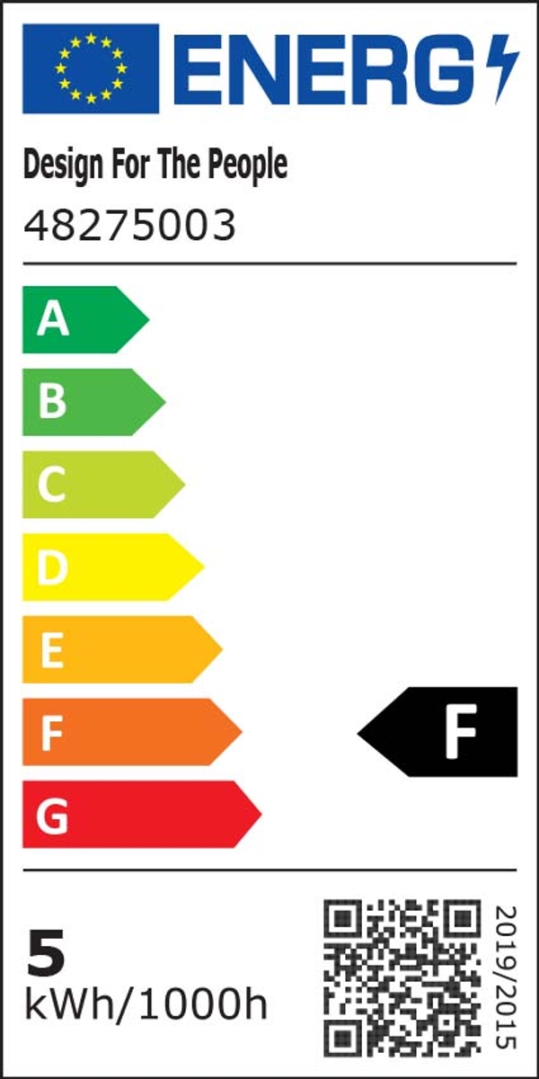 Nordlux Nuru 15 tafellamp - Grijs - energielabel