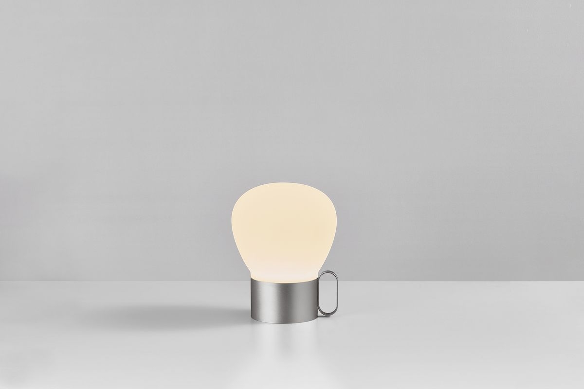 Nordlux Nuru 15 tafellamp - Grijs, verschillende lichtstanden