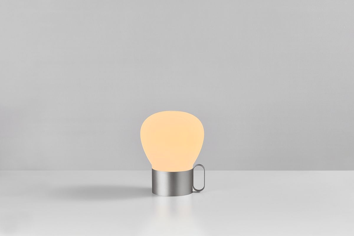 Nordlux Nuru 15 tafellamp - Grijs, verschillende lichtstanden