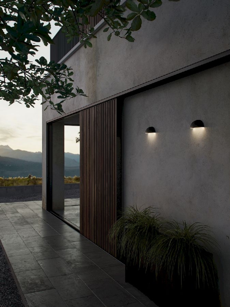 Nordlux Arcus smart wandlamp, sfeerfoto 2