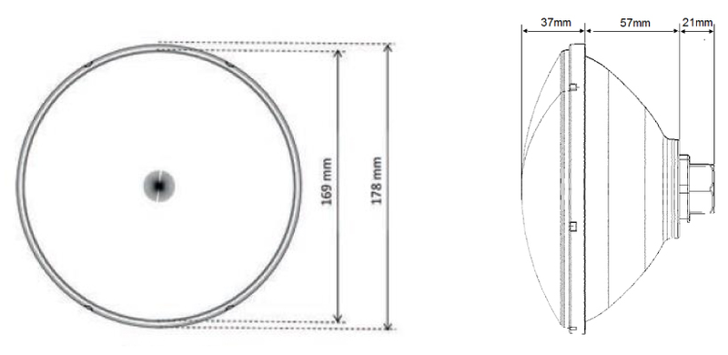 Zwembadlamp LED (Wit) Seamaid Eco Proof 