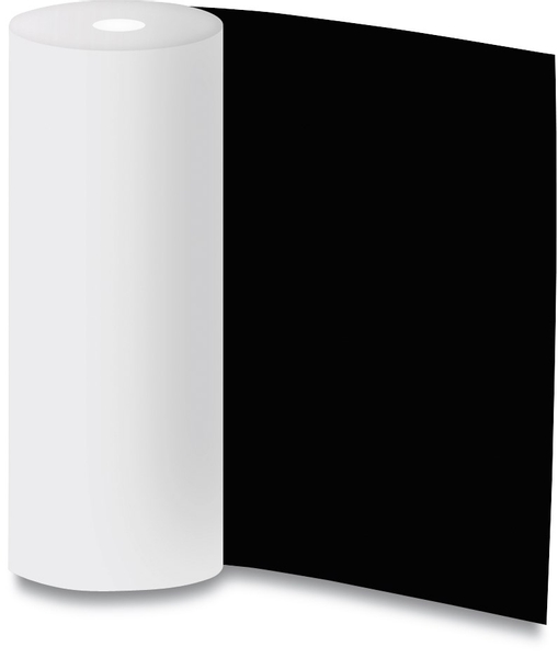 Elbe zwembadfolie kleur zwart