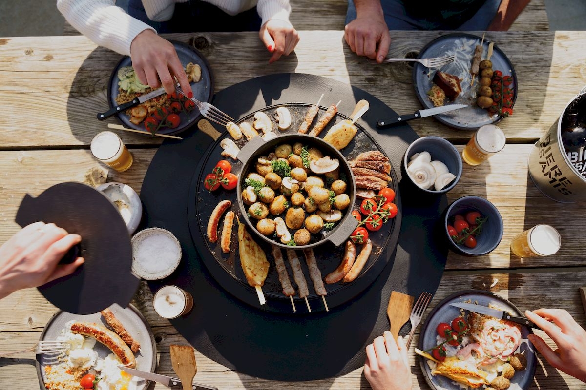 OFYR Tabl'O Placemat zwart sfeerbeeld