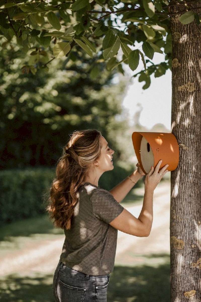 Capi vogelhuisje ovaal - Bruin, sfeerfoto 1