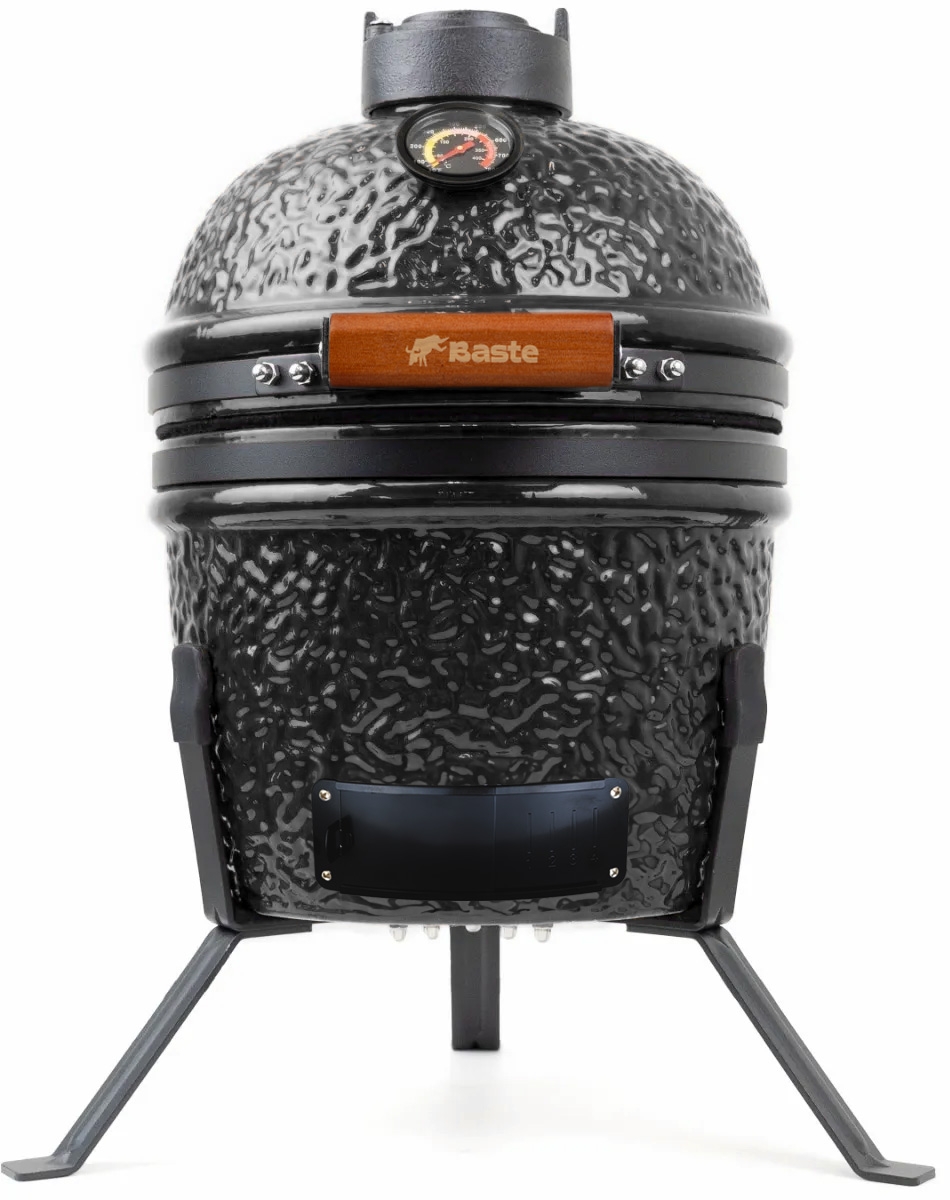 BASTE kamado bbq mini - 13 inch - Zwart
