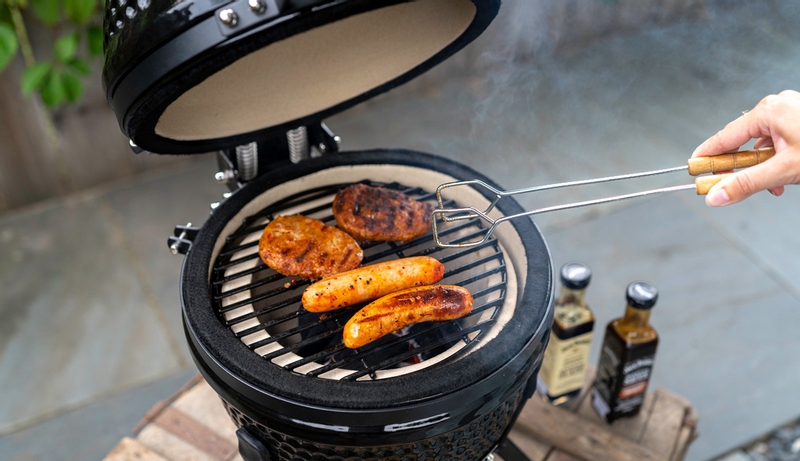 BASTE kamado bbq mini - 13 inch - Zwart