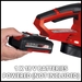 Einhell GE-CL 18/1 Li E-Solo accu bladblazer accu's