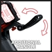 Einhell GE-CL 36/230 Li E -Solo accu bladblazer extra handgreep