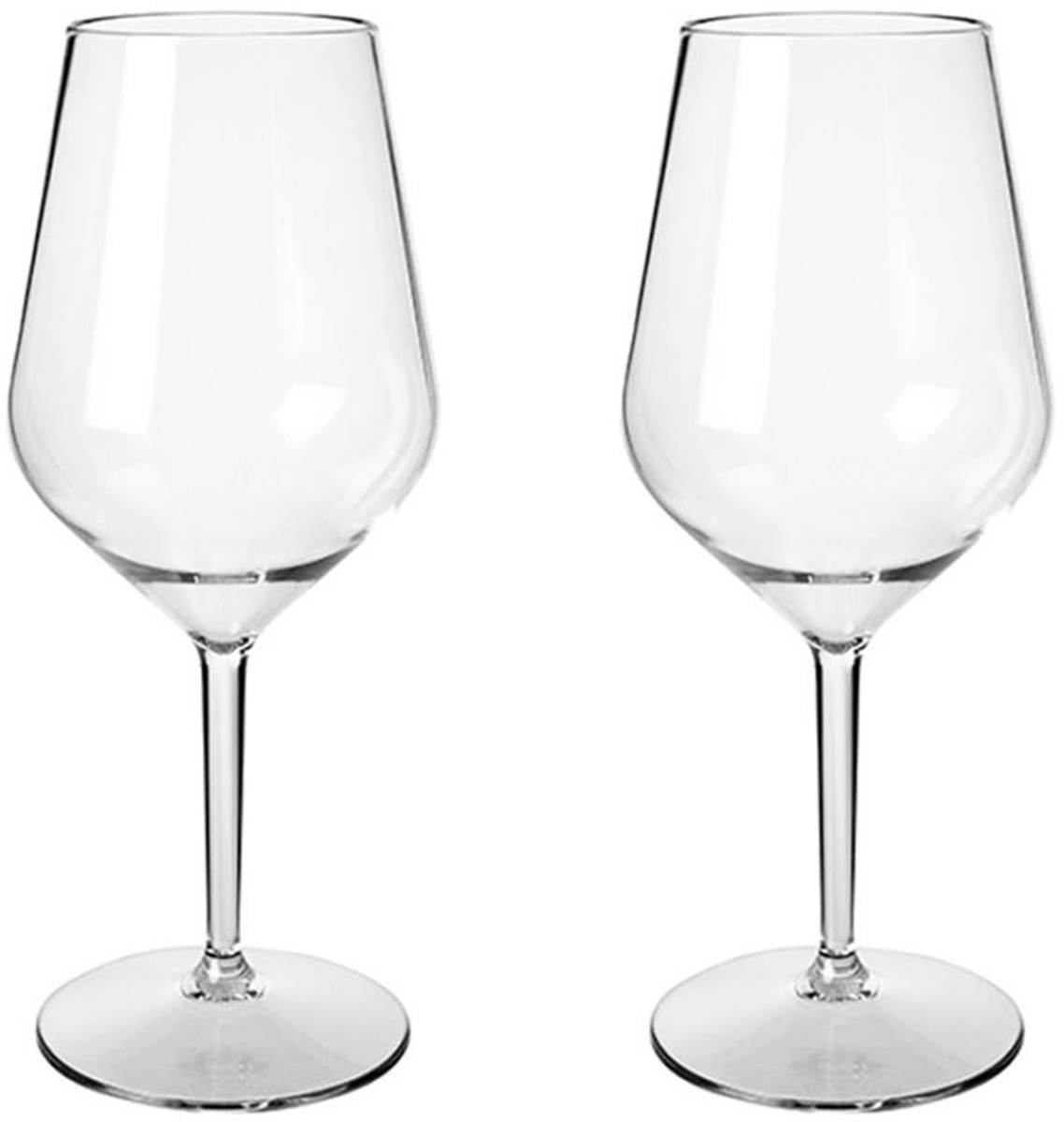 Necklet Prime Kracht HappyGlass Kunststof wijnglas - 2 stuks