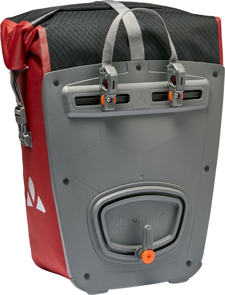 Vaude Aqua Back Print enkele fietstas - 24 liter - Zwart/Rood