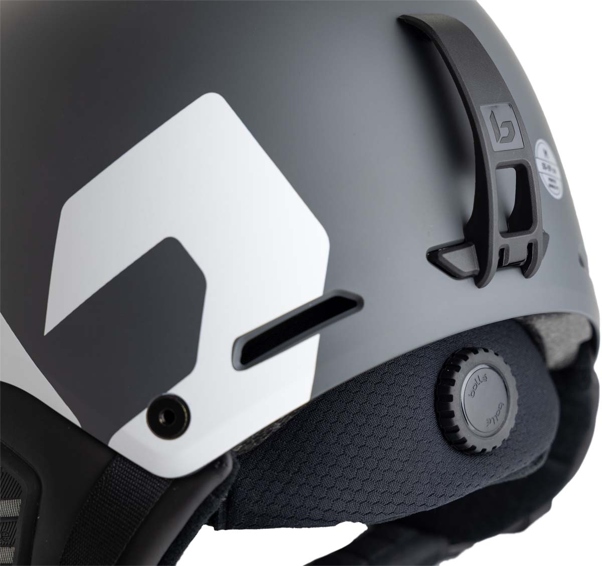 Bollé Mute skihelm - Matte Grey & White
