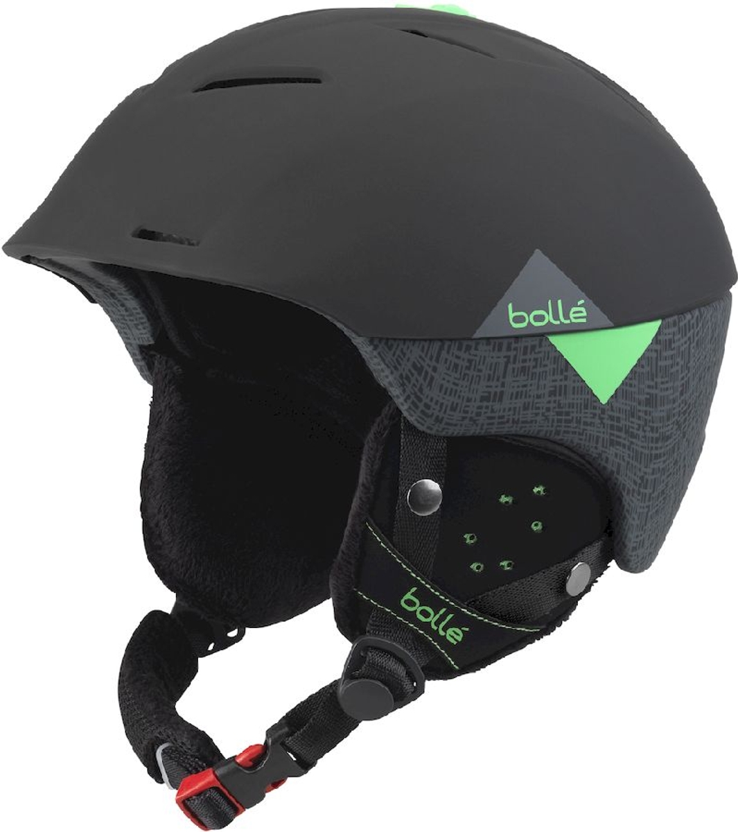 Bollé Synergy skihelm - Zwart/Groen