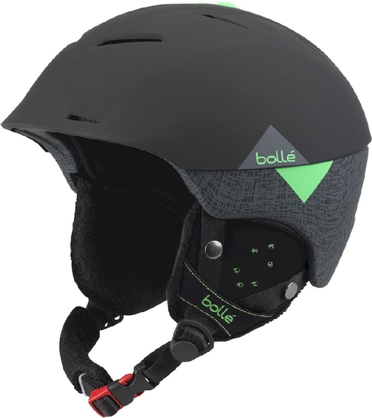 Bollé Synergy skihelm - Zwart/Groen