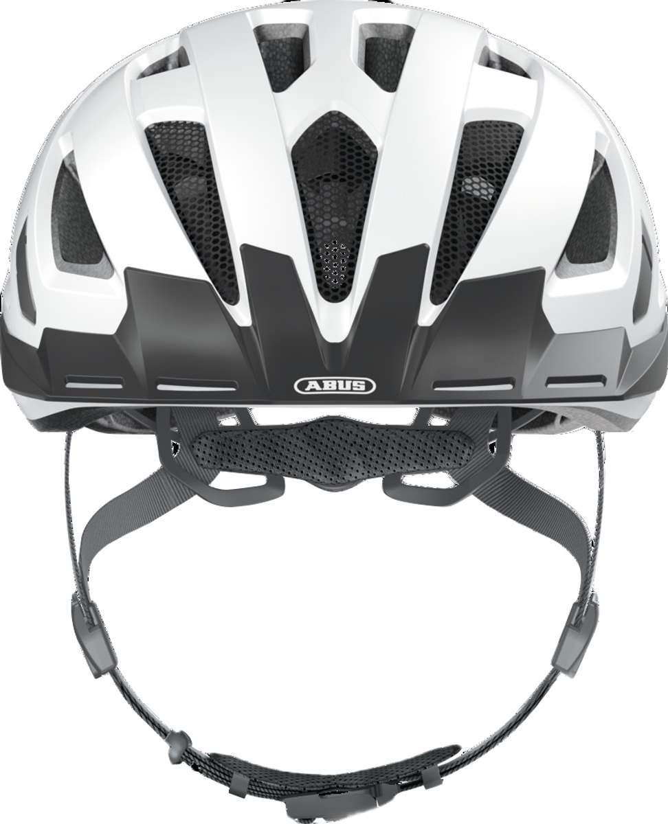 Abus Urban-I 3.0 stadsfietshelm - Polar White