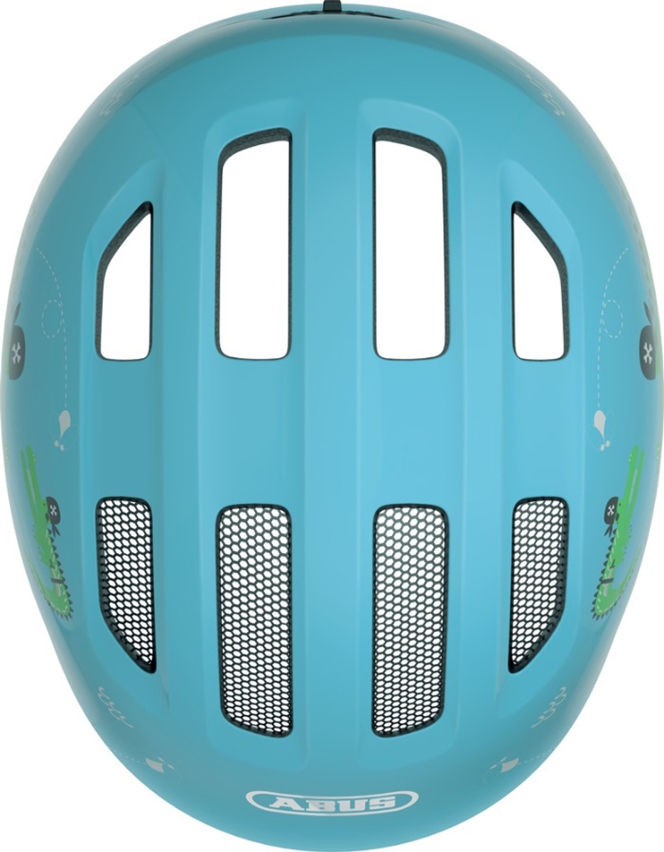 Abus Smiley 3.0 kinderfietshelm - Blue Croco