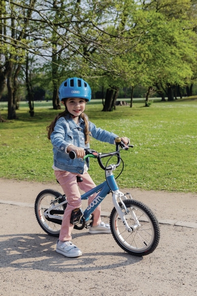 Abus Smiley 3.0 kinderfietshelm - Blue Croco