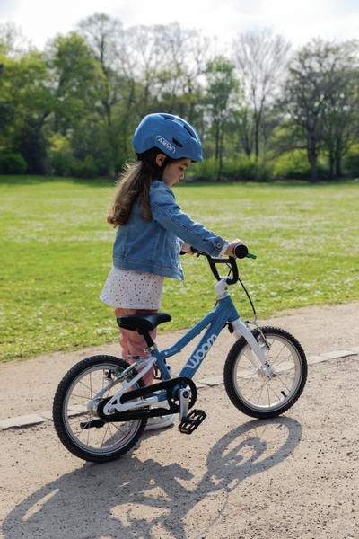 Abus Smiley 3.0 kinderfietshelm - Blue Croco