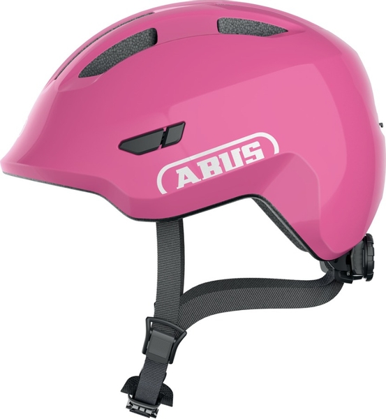 Abus Smiley 3.0 kinderfietshelm - Shiny Pink