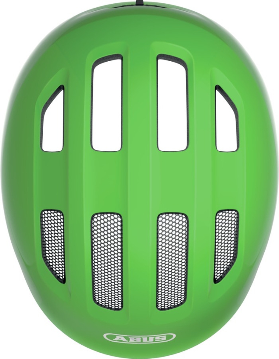 Abus Smiley 3.0 kinderfietshelm - Shiny Green