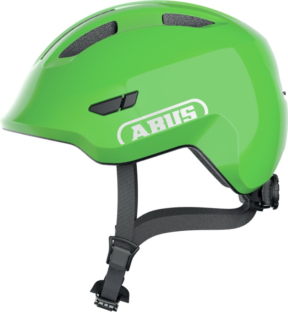 Abus Smiley 3.0 kinderfietshelm - Shiny Green