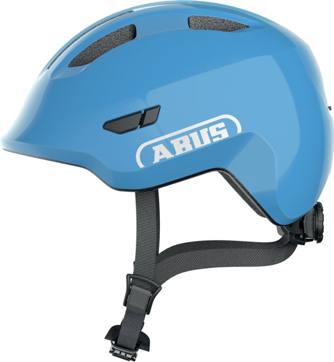 Abus Smiley 3.0 kinderfietshelm - Shiny Blue