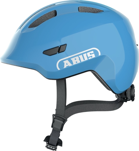 Abus Smiley 3.0 kinderfietshelm - Shiny Blue