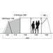 Outwell Greenwood 6 tunneltent - 6 persoons
