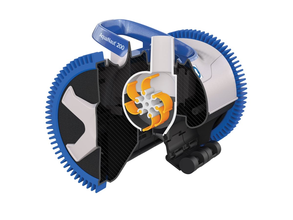 Hayward AquaNaut 250 hydraulische zwembadreiniger - werking