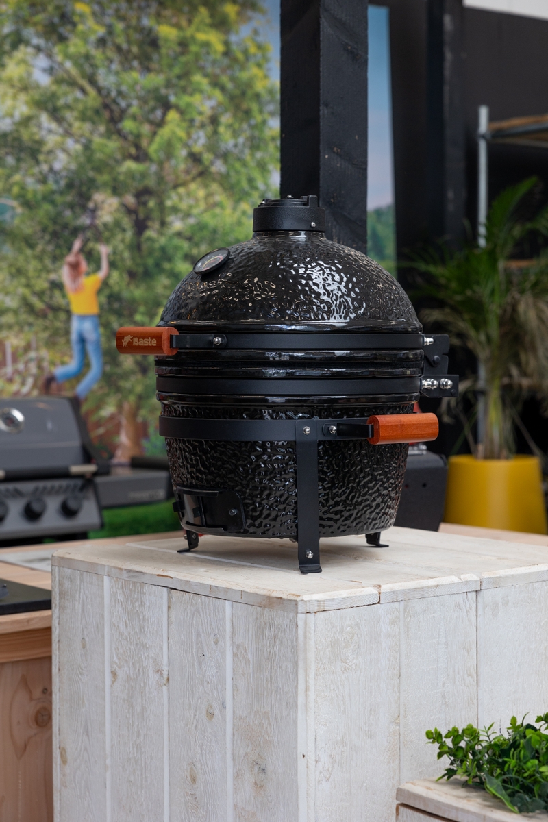 BASTE kamado bbq small - 16 inch - Zwart