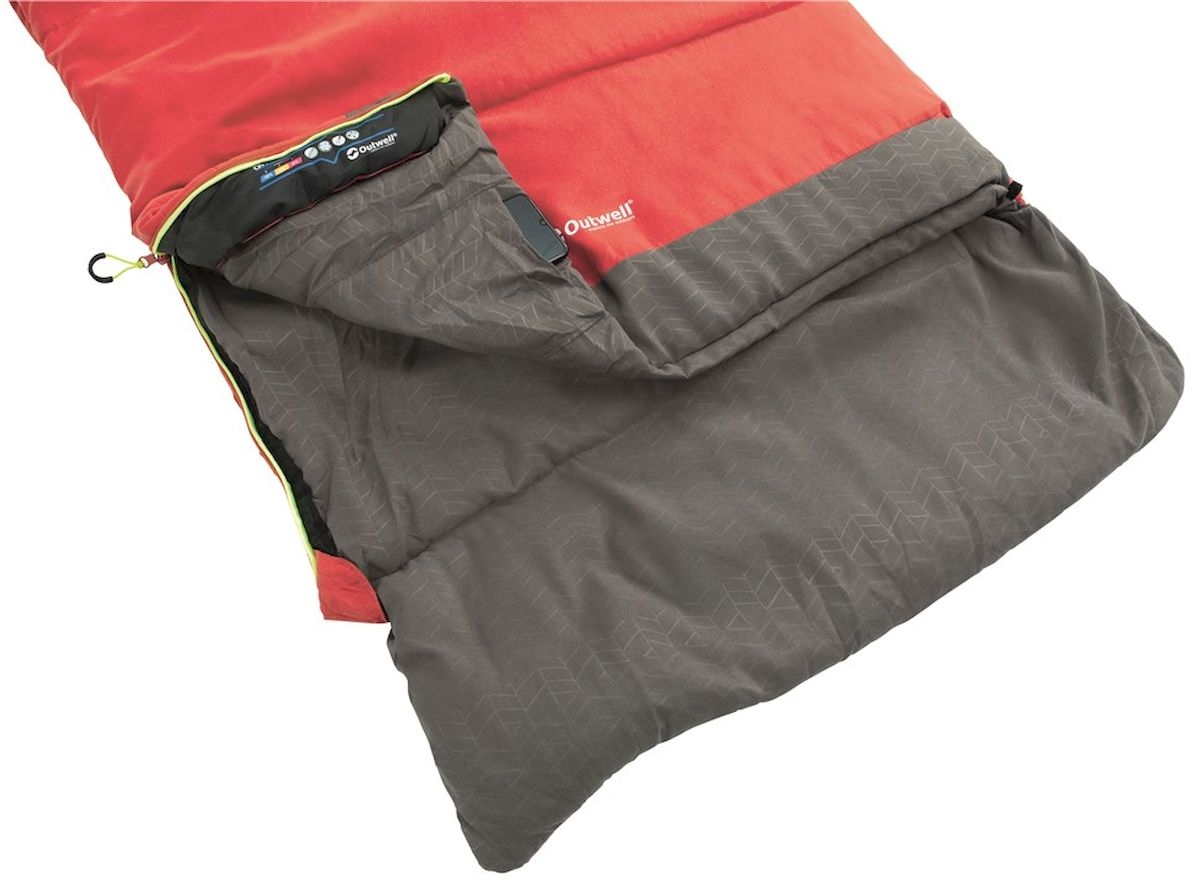 Outwell Celebration slaapzak - Rood