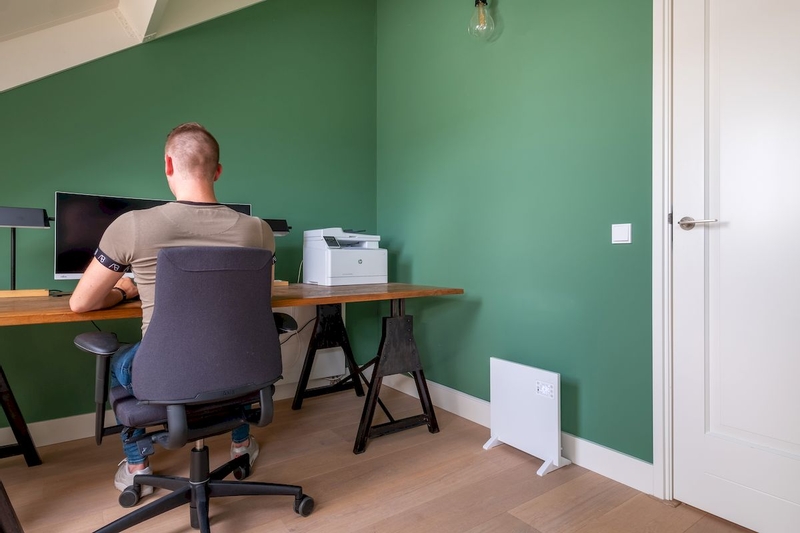 Eurom Alutherm 400XS Wifi convectorkachel - in werkkamer