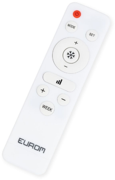 Eurom Alutherm 1200XS Wifi convectorkachel - afstandsbediening