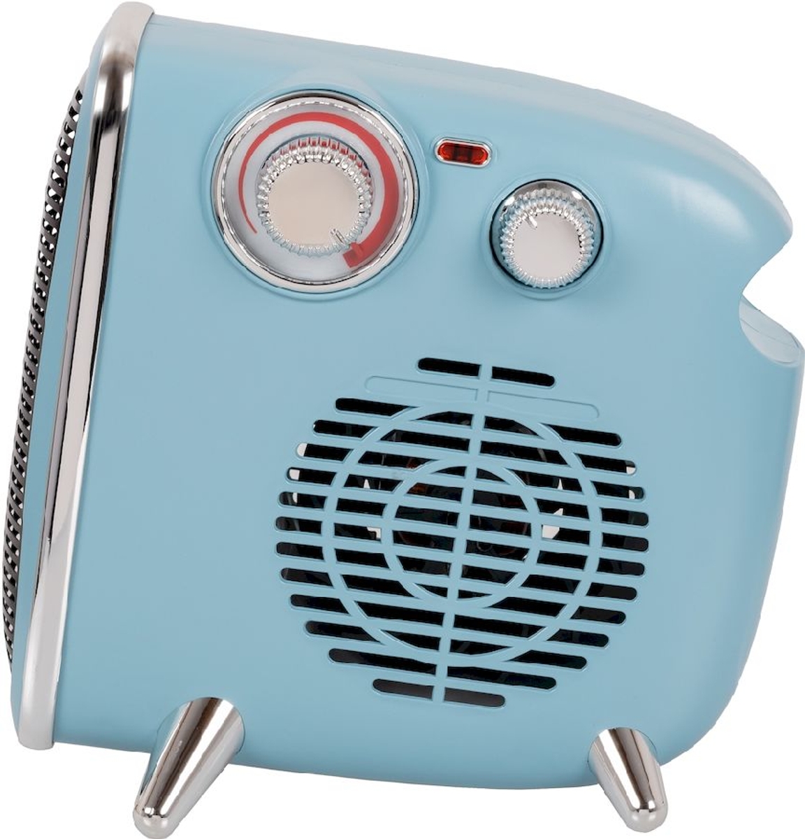 Eurom B-4 1800 ventilatorkachel - Blauw - zijkant