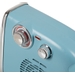 Eurom B-4 1800 ventilatorkachel - Blauw - bedieningspaneel