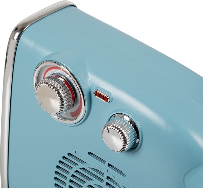 Eurom B-4 1800 ventilatorkachel - Blauw - bedieningspaneel