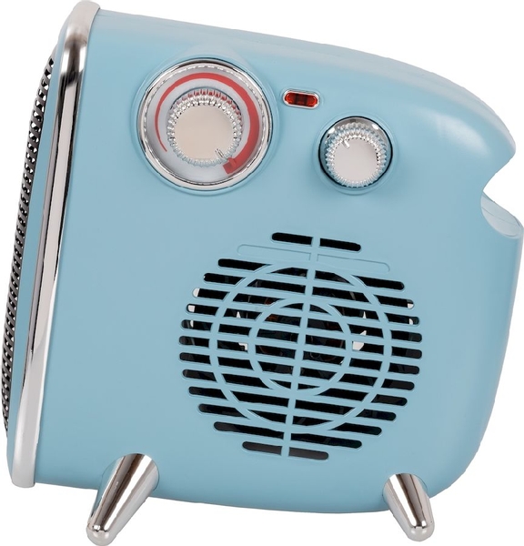Eurom B-4 1800 ventilatorkachel - Blauw - zijkant
