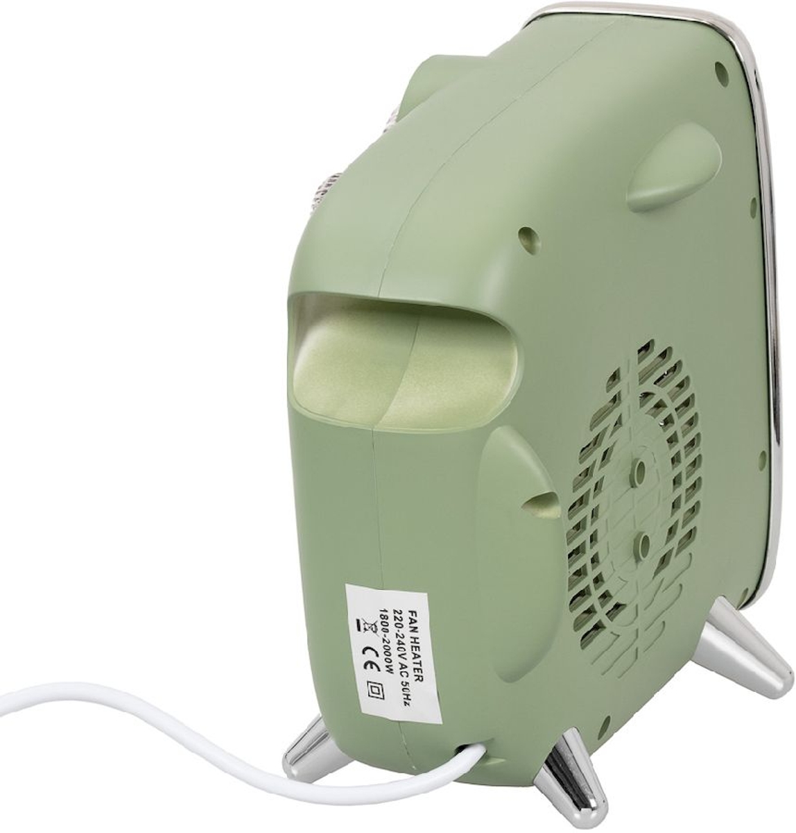 Eurom B-4 1800 ventilatorkachel - Groen - achterkant