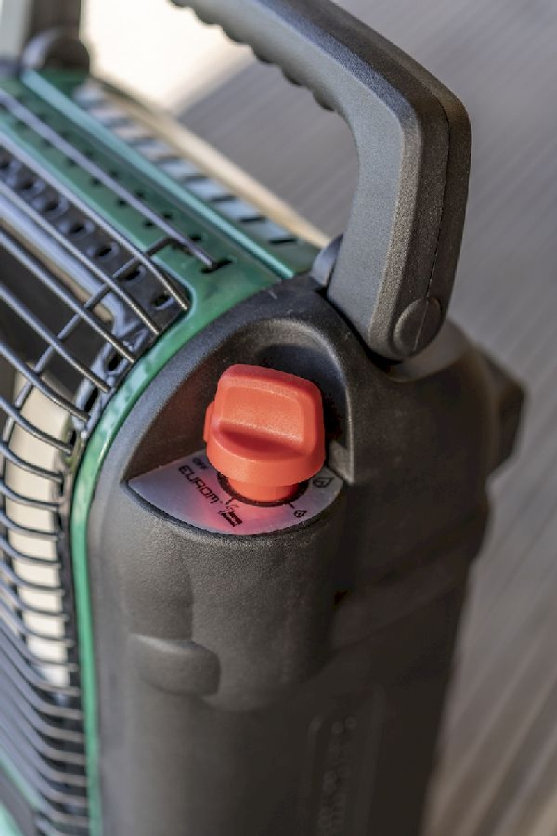 Eurom Outsider straalkachel - bedieningspaneel