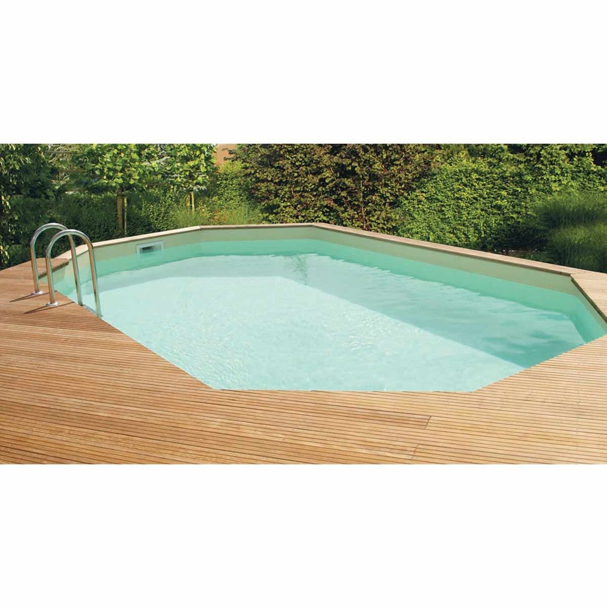 Gardipool Oblong 3.90 x 6.20 m, Hoogte: 1.33 m