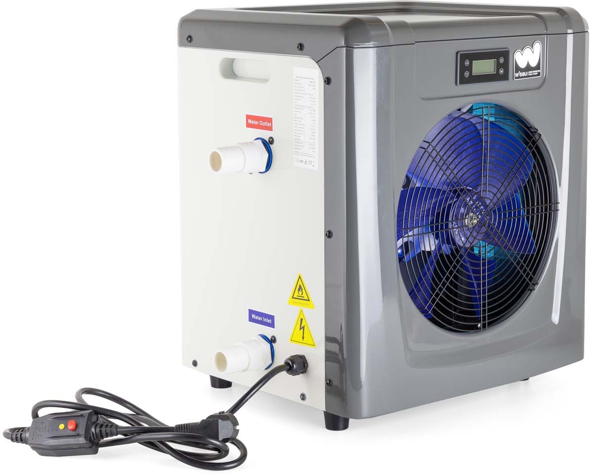 W'eau Mini Inverter Plus 6kW zwembad warmtepomp - met RCD stekker