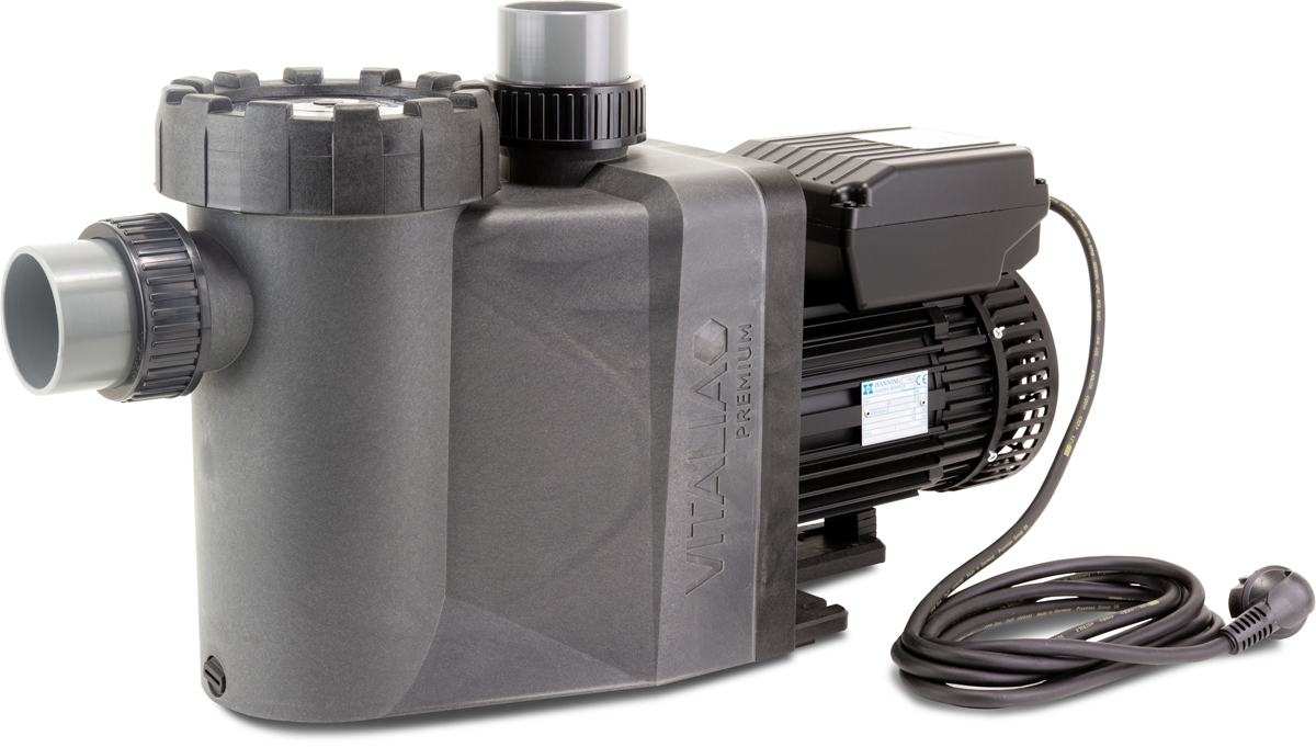 Vitalia Premium Eco VS variabele zwembadpomp - met stekker