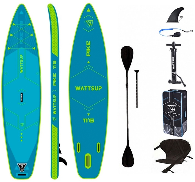 Wattsup Pike opblaasbaar supboard complete set