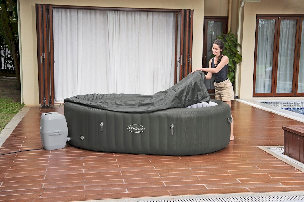 Lay-Z spa Mauritius Airjet opblaasbare spa - 7 persoons - afdekken
