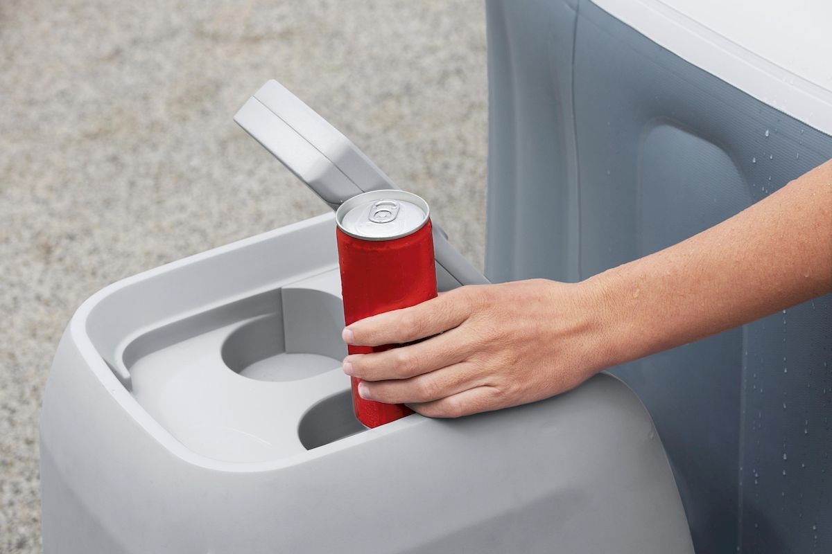 Lay-Z-Spa Bali AirJet opblaasbare spa - 4 persoons - met bekerhouder