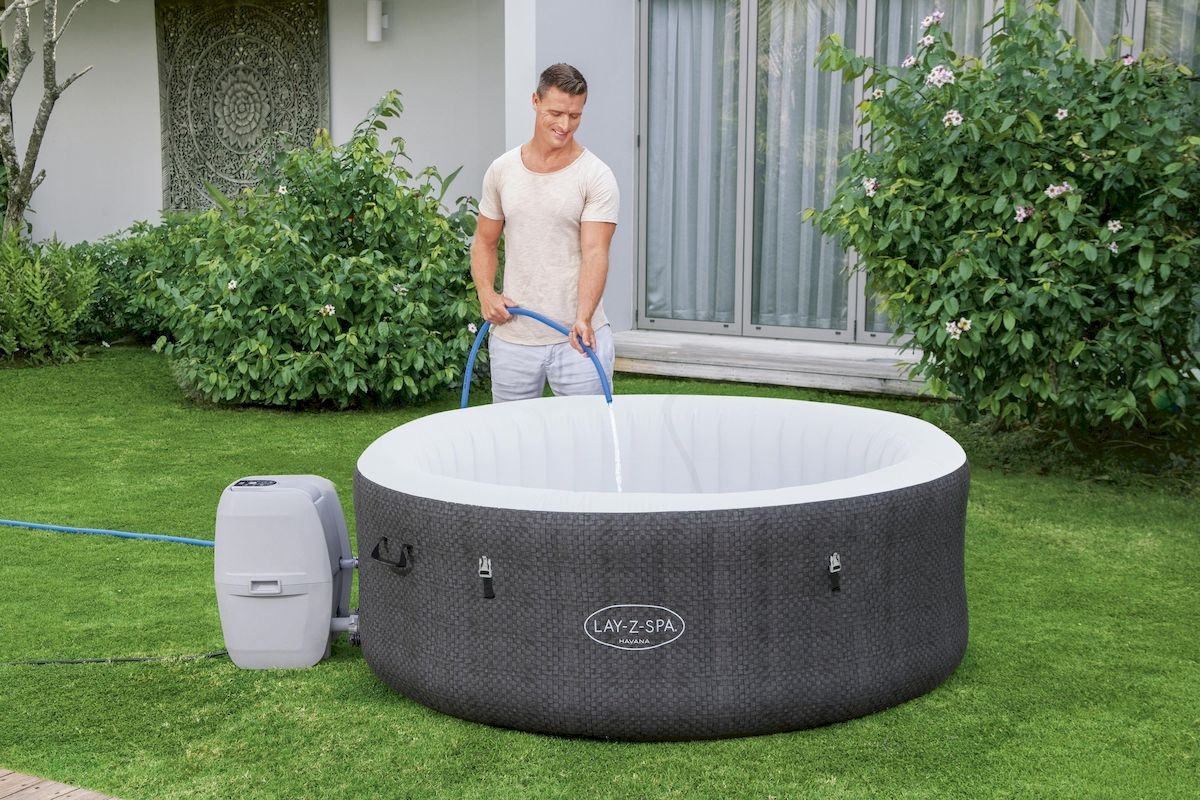 Lay-Z Spa Havana AirJet opblaasbare spa - 4 persoons - vullen